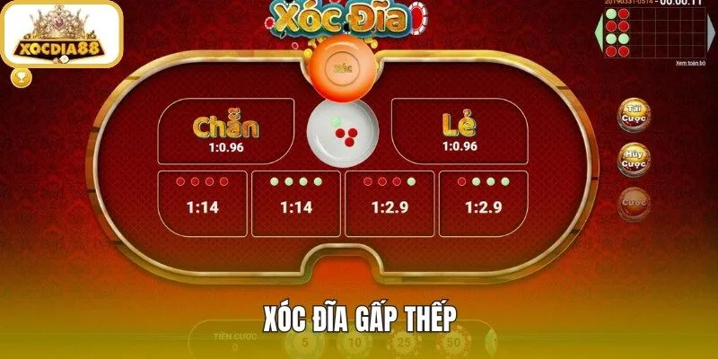 Xóc Đĩa Gấp Thếp - Công Thức Vốn Và Điểm Dừng Xocdia88
